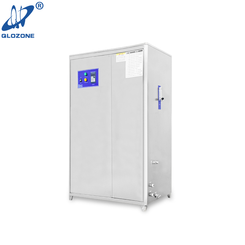 Generador de ozono de enfriamiento de agua de fuente de aire para uso industrial 100 G